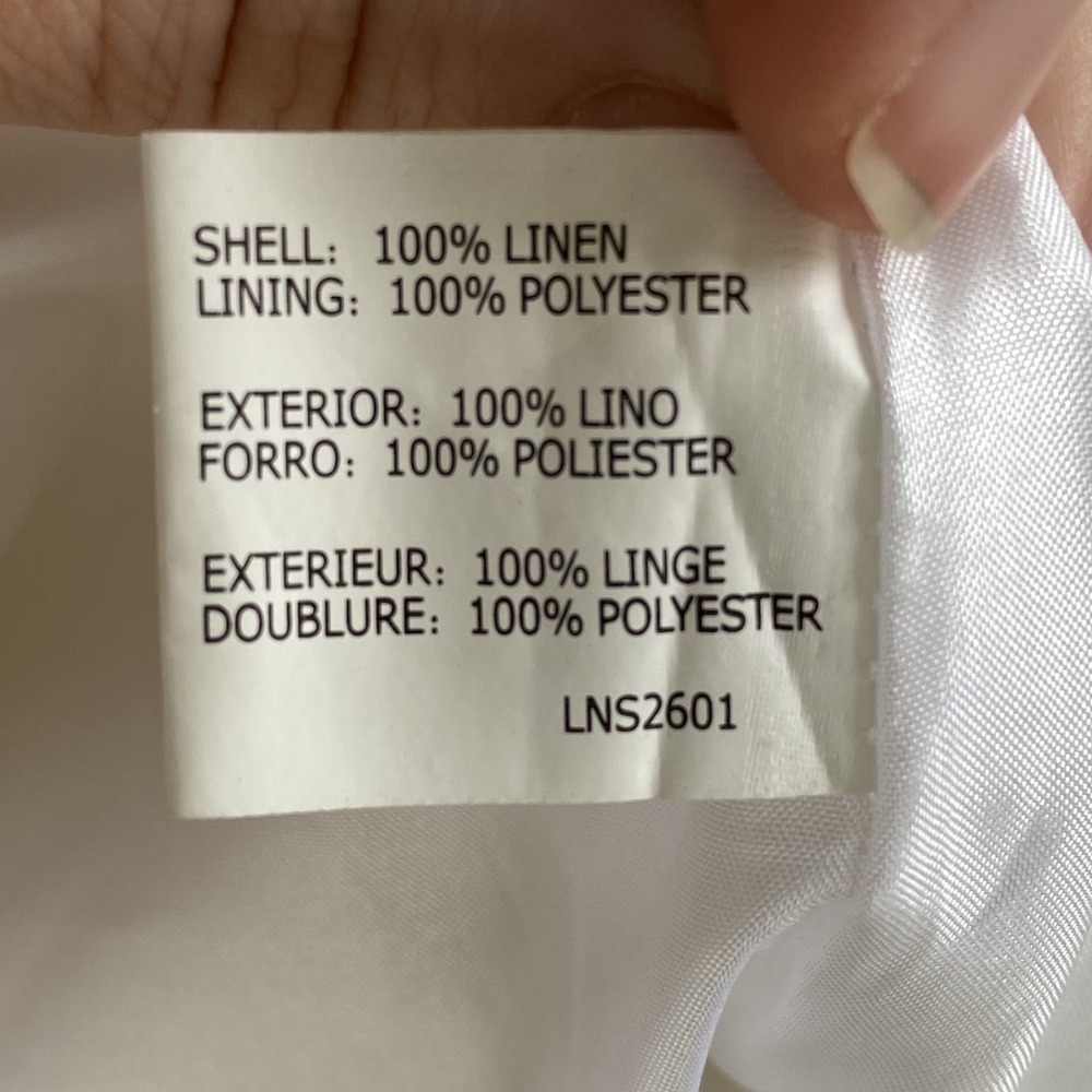 Insight Womens 100% Linen Boho Maxi Skirt Size 8 M Resort Coastal Festival - Picture 9 of 12
